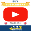 Buy English Youtube Subscribers